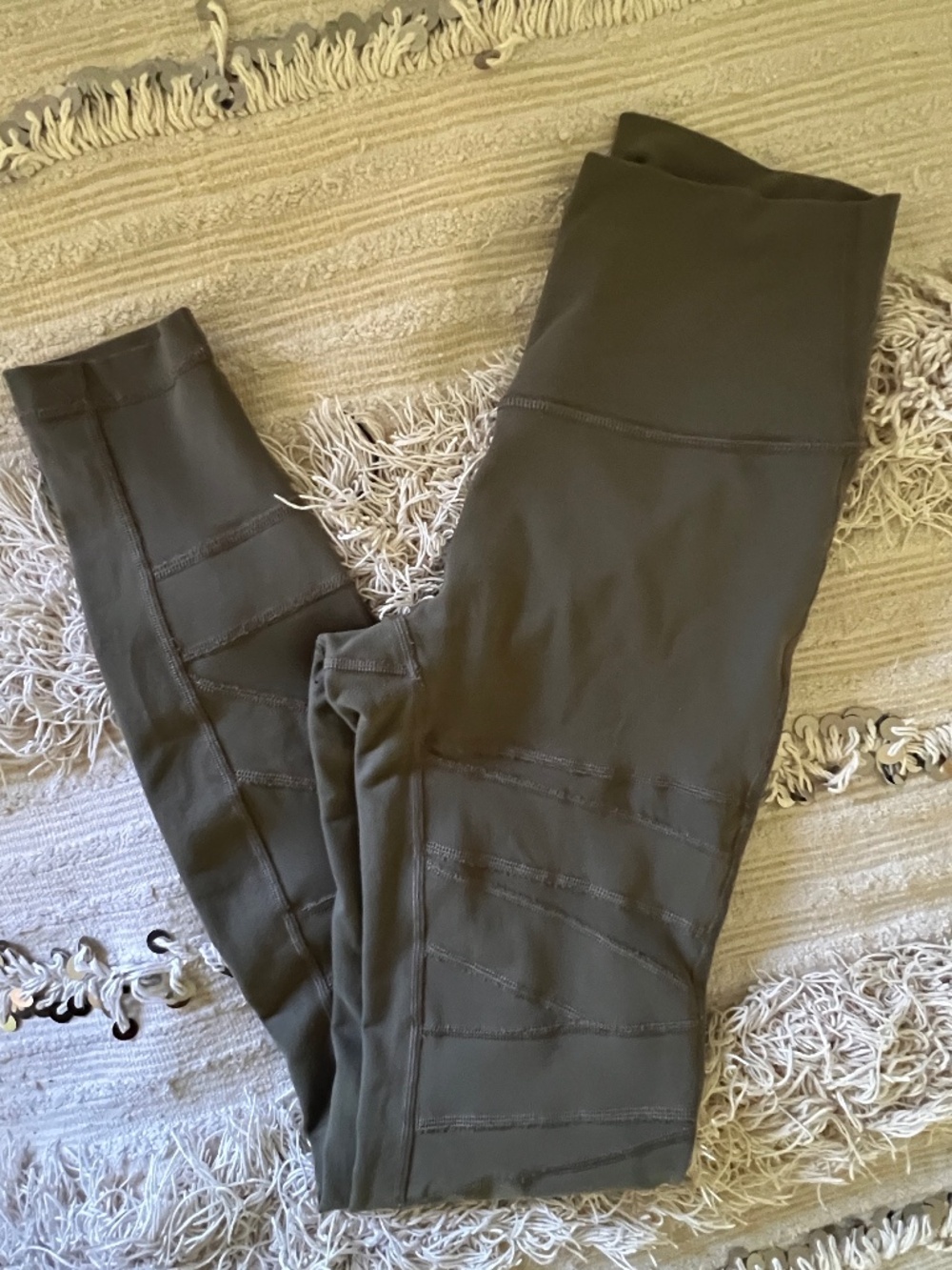 Lululemon High Times Tech Mesh | Hi-Rise 4 Wonder Under Leggings
